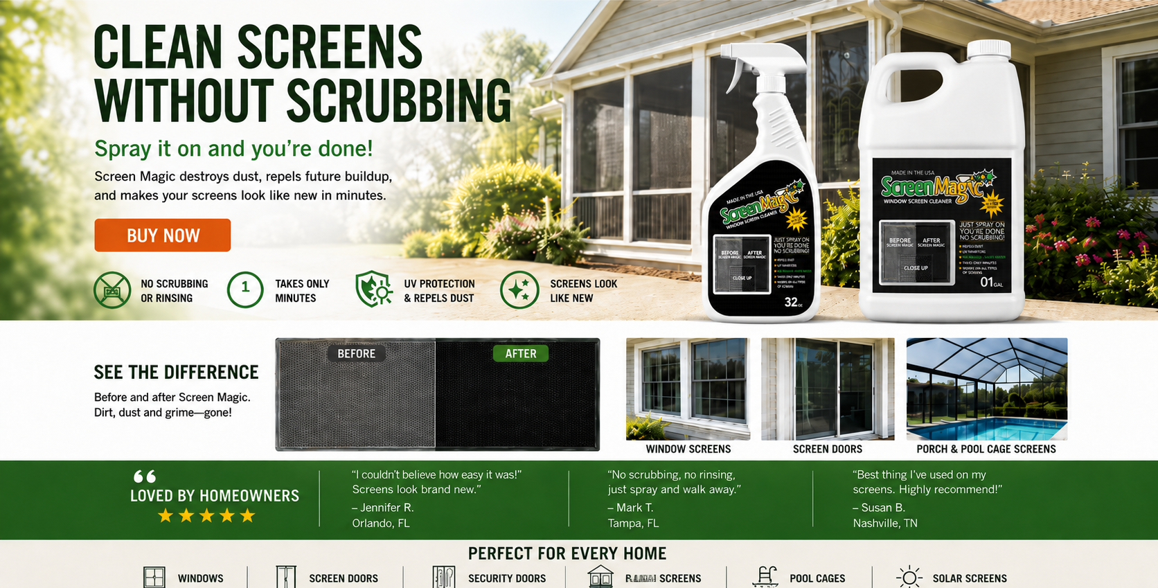 Clean screens without scrubbing with Screen Magic